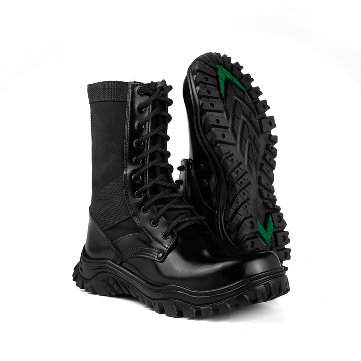 Coturno Militar Preto Box Zíper | Elite