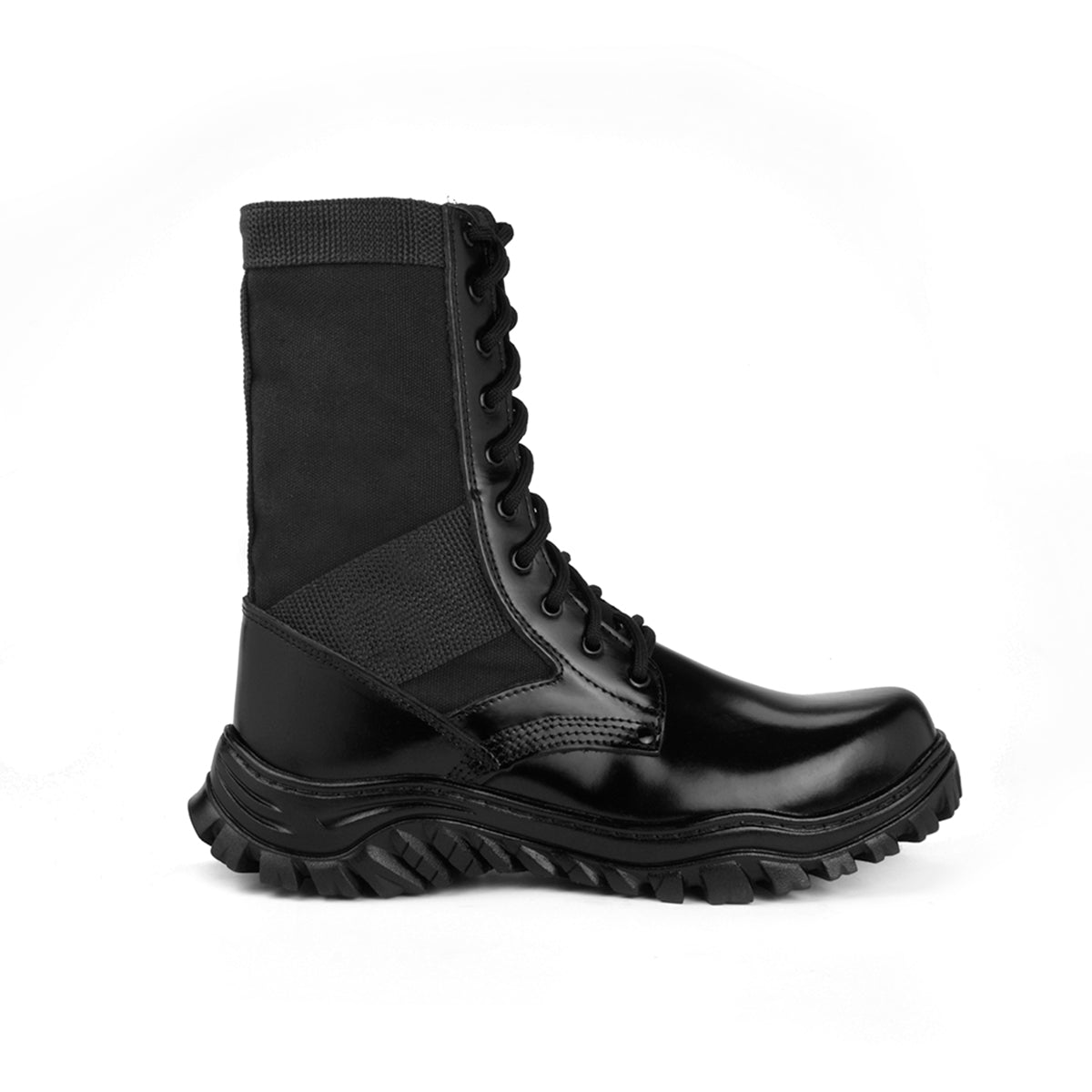Coturno Militar Preto Box Zíper | Elite