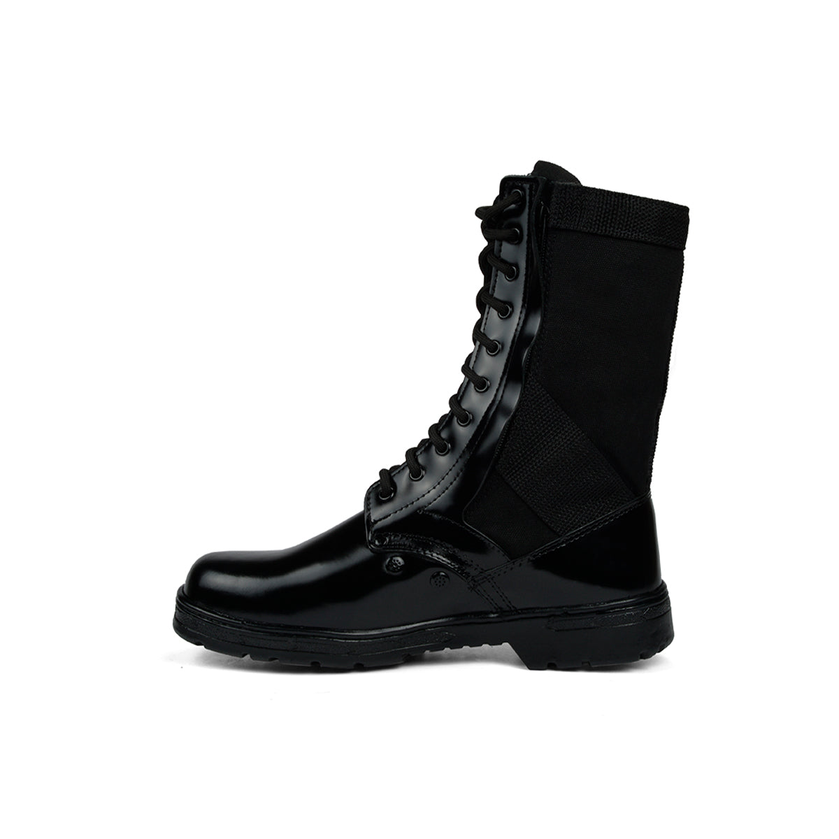 Coturno Militar Preto Box Zíper | Extra Leve