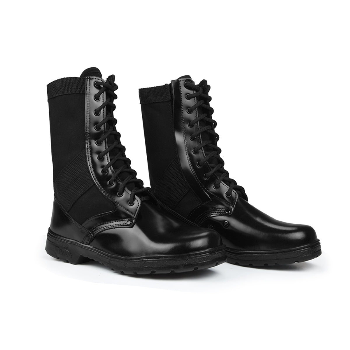 Coturno Militar Preto Box Zíper | Extra Leve