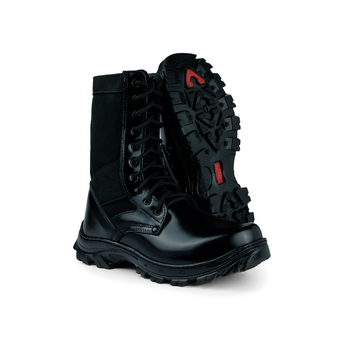 Coturno Militar Preto Box Sem Zíper | Novo Troller